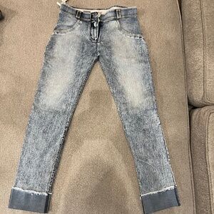 Freddy WR.UP® Fashion High Waisted Petite Length Stonewash (XS)